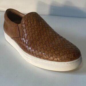 Trask SZ 12 NWT Woven leather slip on sneakers office  casual streetwear